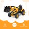 Iron Excavator with Adjustable Arm, Safety Belt, Battery Power and Educational Fun for Kids